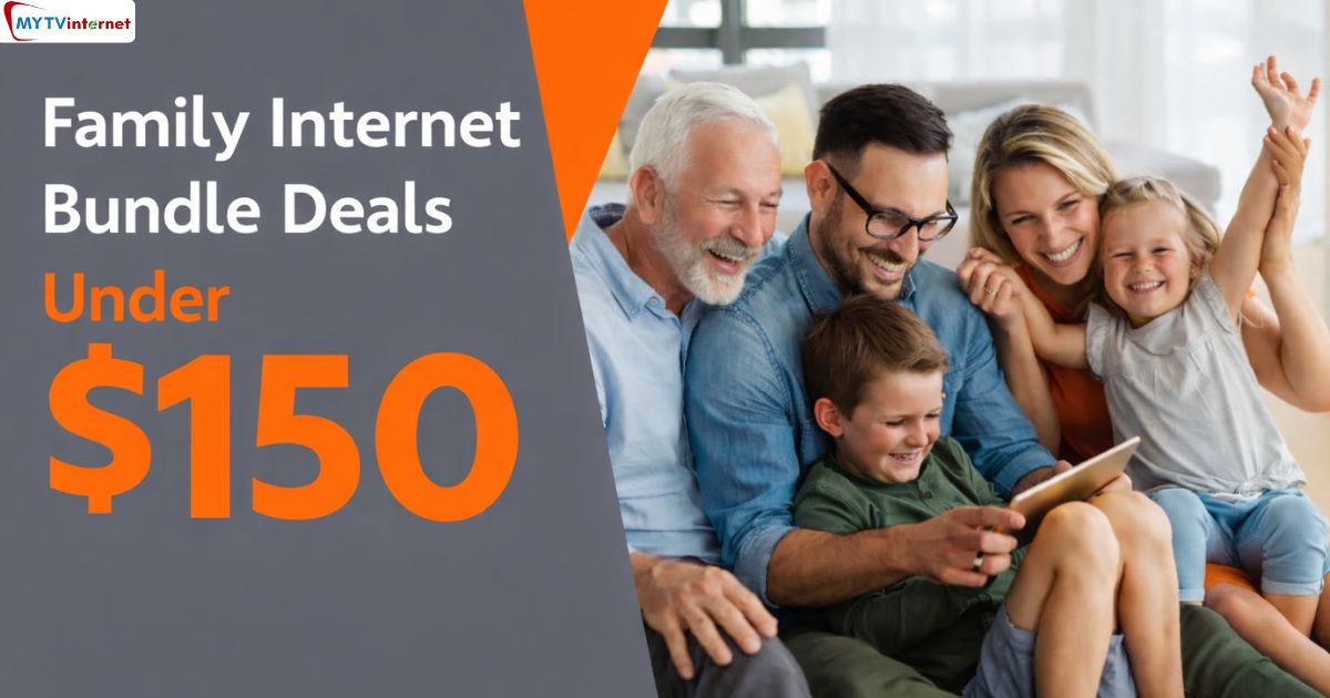 Family Internet & TV Bundle Deals Under $150